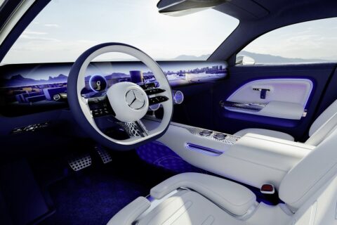 Mercedes-Benz VISION EQXX, Interieur // Mercedes-Benz VISION EQXX, interior